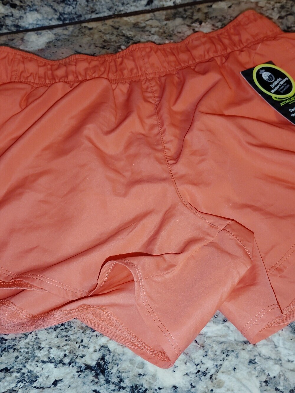Nwt S Athletic Works Women's Core Running Shorts NWT Coral - Picture 2 of 6